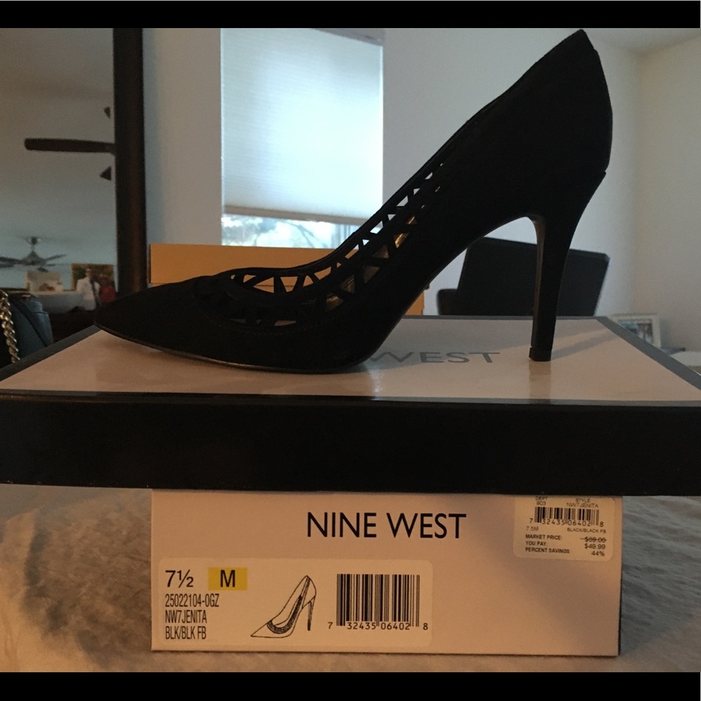 Nine West Jenita Suede Heel - new